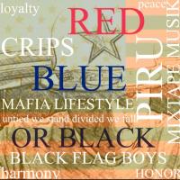 RED BLUE OR BLACK